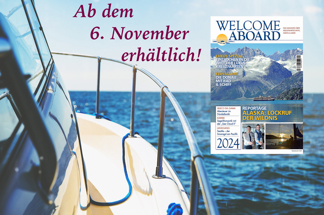 Kreuzfahrtmagazin Welcome Aboard 2024