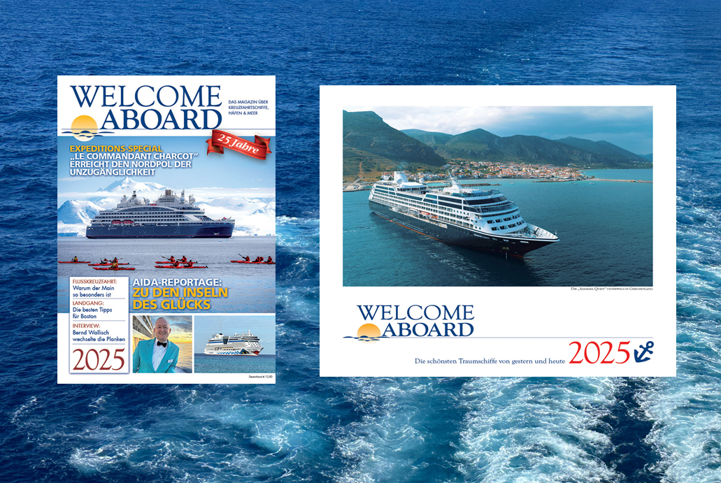 Jubiläumsausgabe 25 Jahre Welcome Aboard