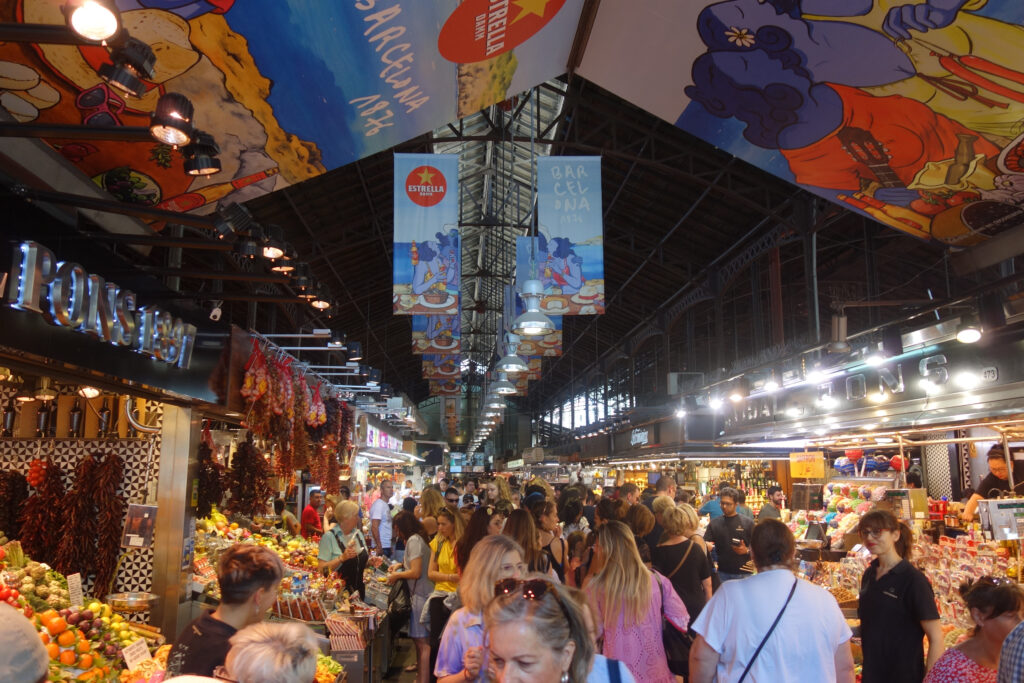 Kreuzfahrthafen Barcelona Markthalle