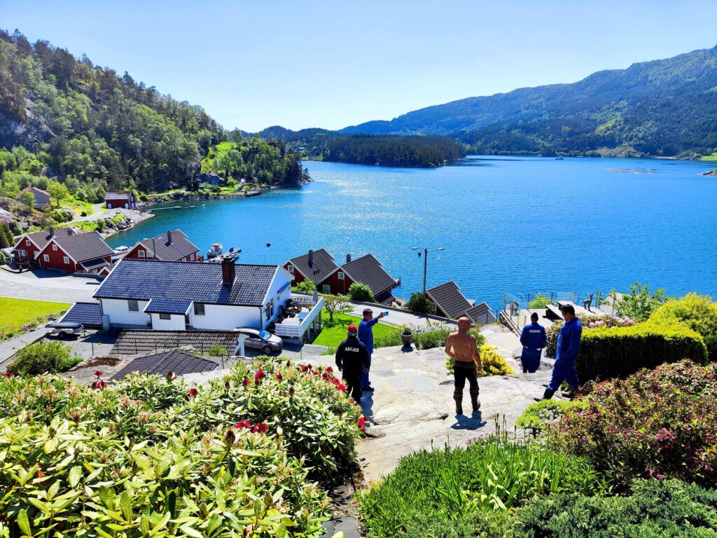 Frachter nach Norwegen
