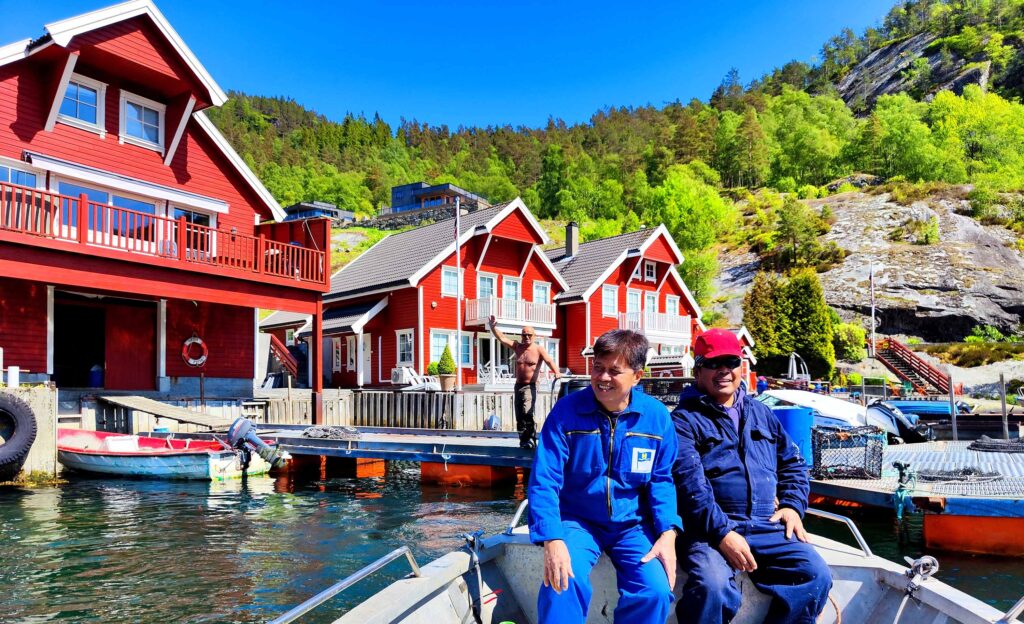 Frachter nach Norwegen