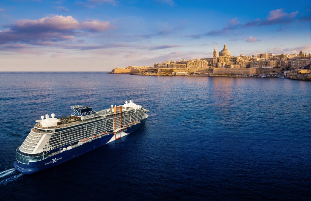 Hier steuert die Celebrity Beyond Malta an.