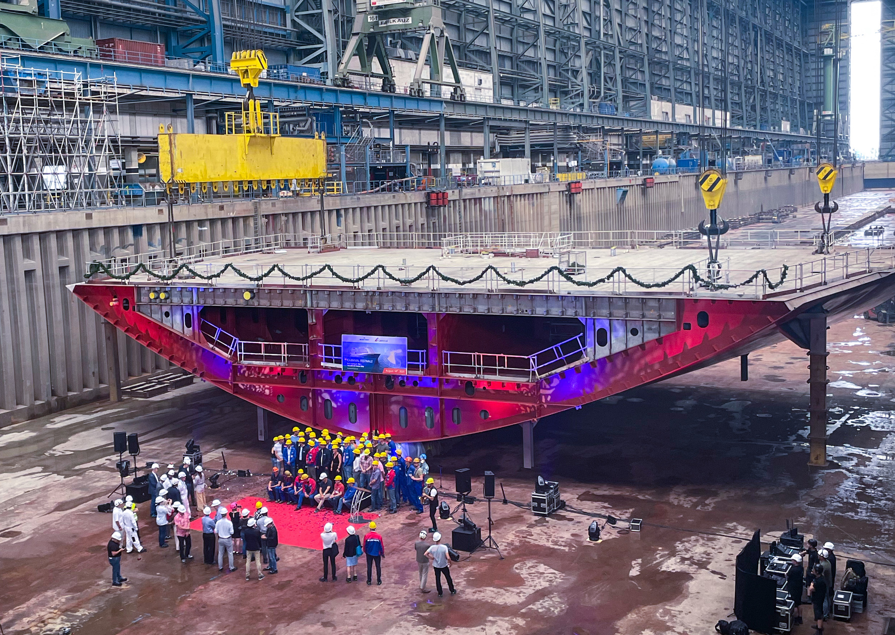 Meyer Werft Schiff Carnival