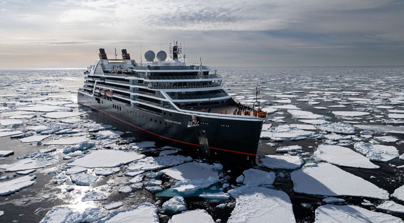 Die Luxusreederei Seabourn hat eine Expedition "Pole to Pole: Grand Expedition" von der Arktis in die Antarktis angekündigt