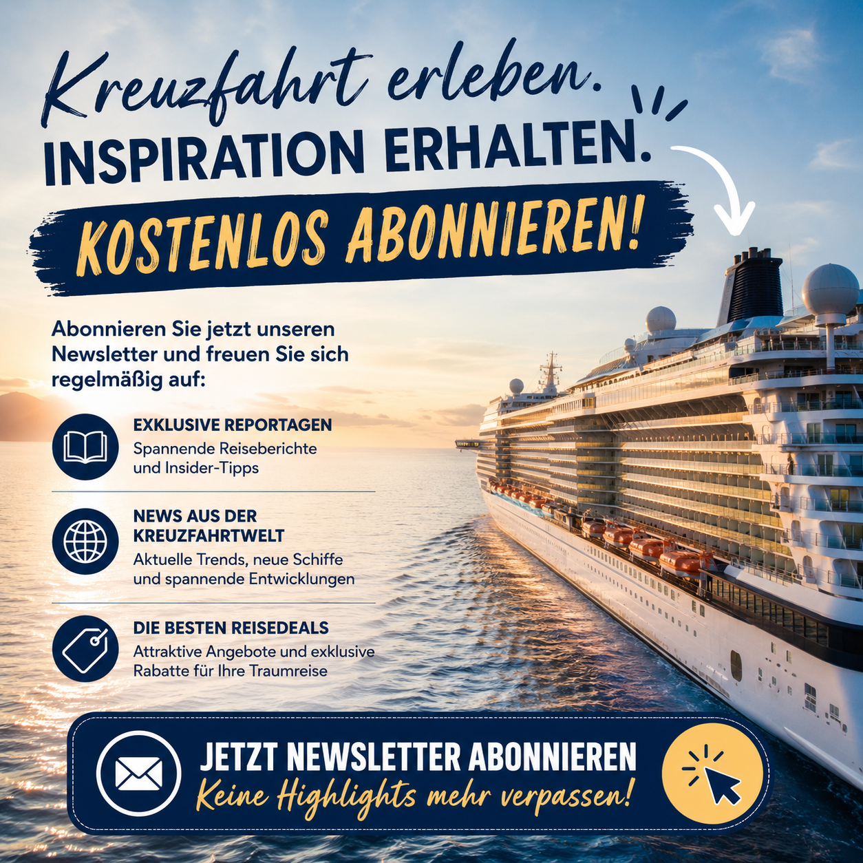 Newsletter Welcome Aboard