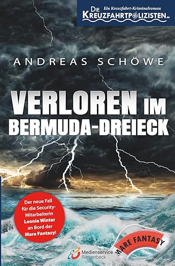 Buchrezension "Verloren im Bermda-Dreieck", Band 2 der Reihe "Die Kreuzfahrtpolizisten von Andreas Schöwe.