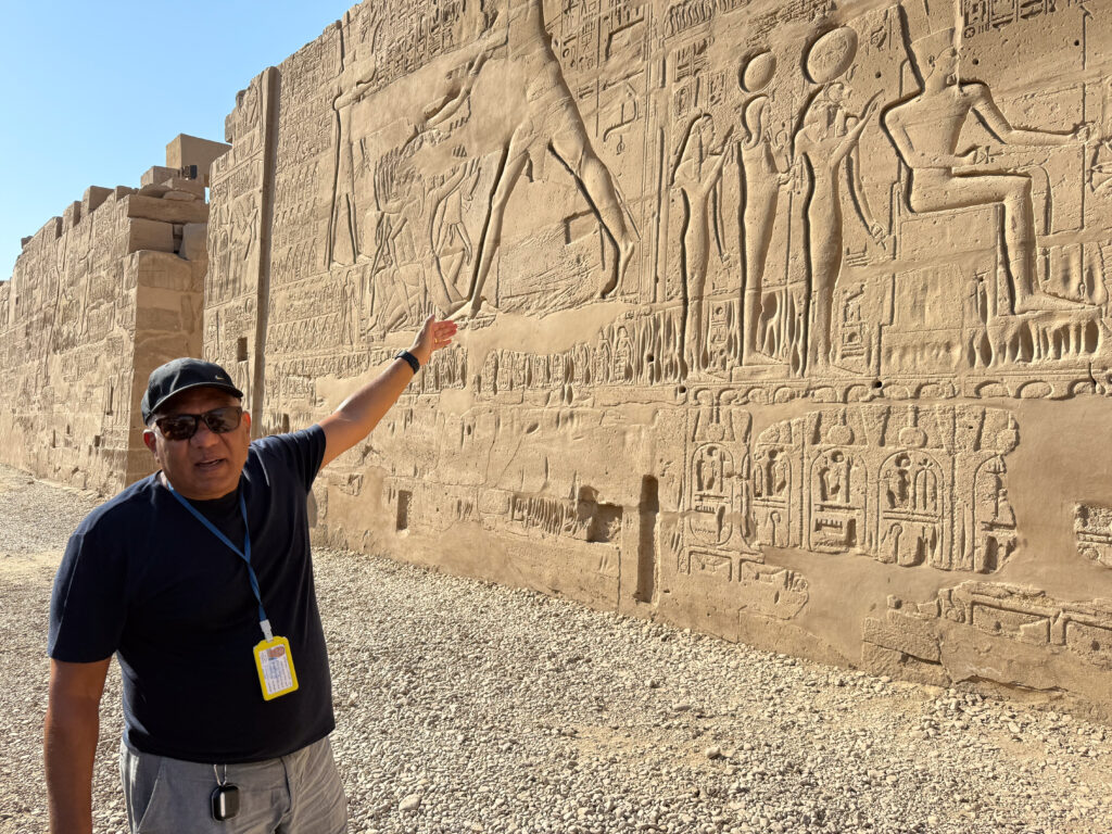 Nilkreuzfahrt Rad und schiff