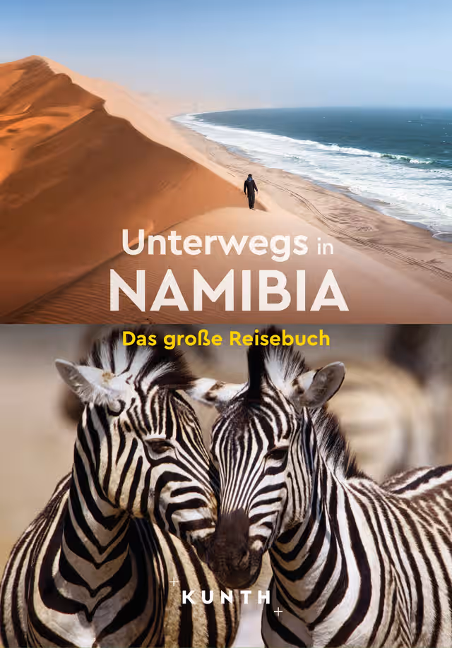 Rezension „Unterwegs in Namibia“ aus dem Kunth Verlag, gelungenes Werk ist, das den Leser vor allem visuell anspricht.