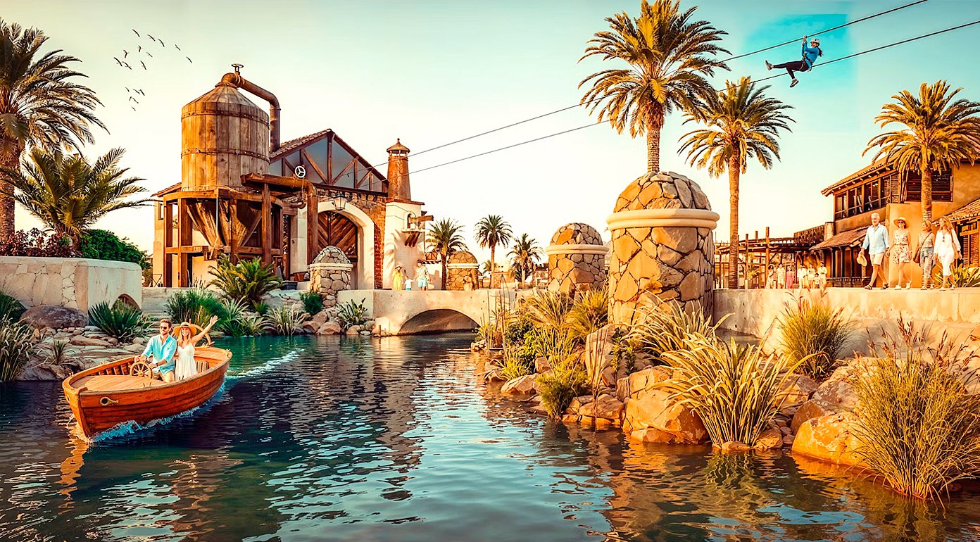 Carnival hat gemeinsam erste Pläne für das Ensenada Bay Village vorgestellt. im Auftrag der mexikanischen Regierung.