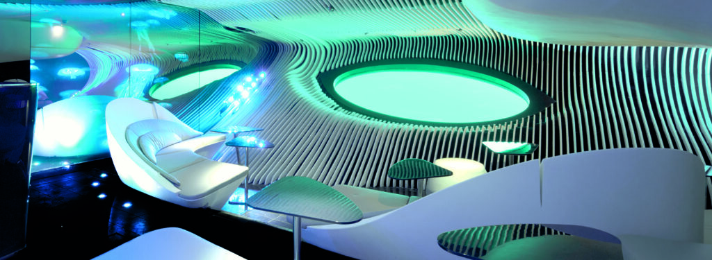 Die Blue Eye Lounge ist eine Weltneuheit