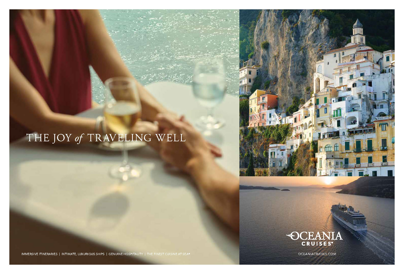 Oceania Cruises The Joy of Traveling Well