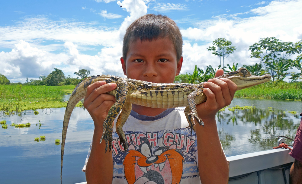 Flussfahrt Amazonas