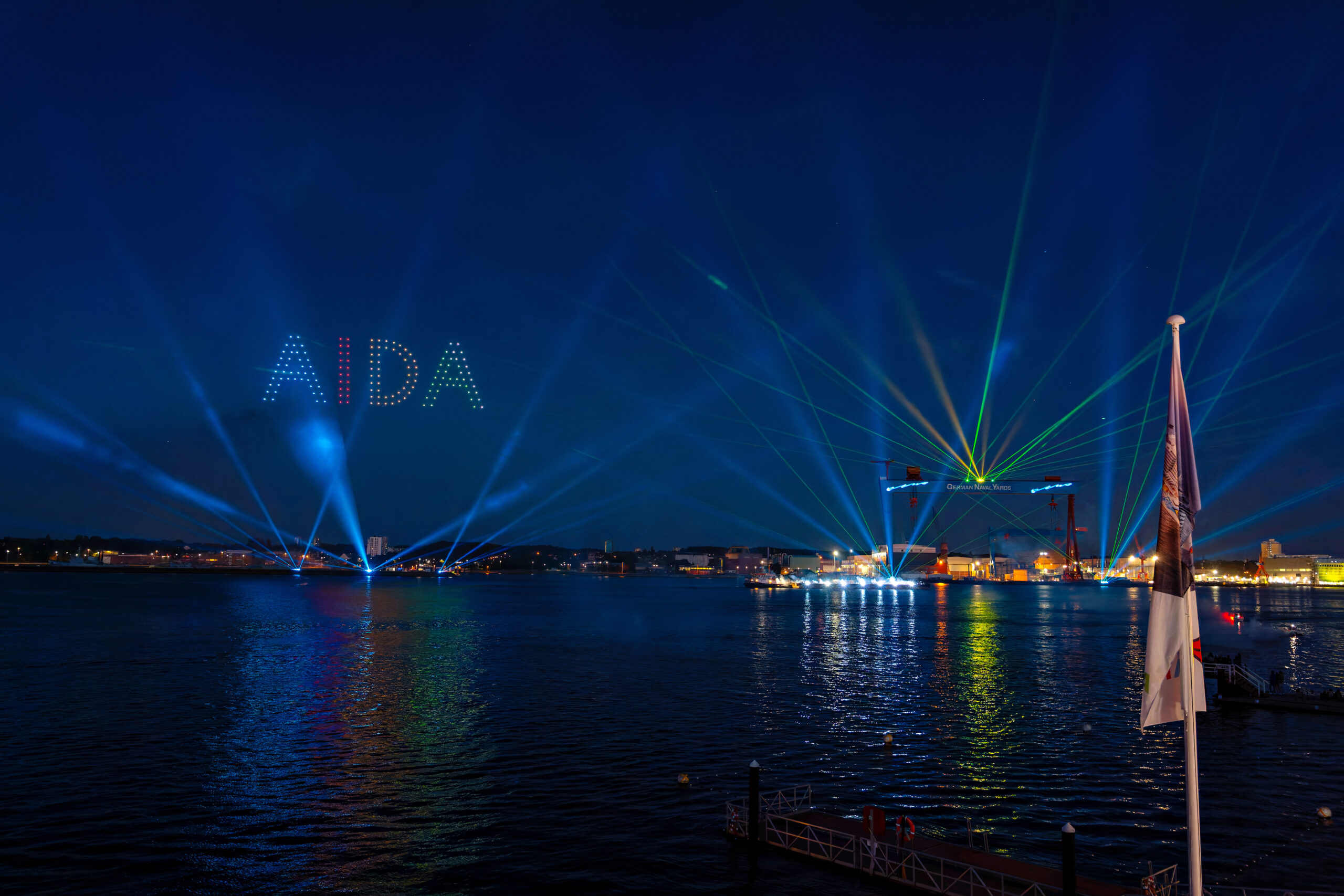 AIDA Cruises ist als Eventsponsor auf der Kieler Woche (20. bis 28. Juni 2026) bei einem der weltweit größten Segel- und Sommerfeste dabei