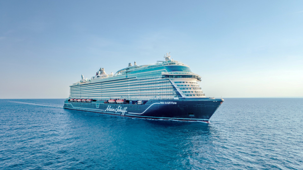 TUI Cruises setzt die Kooperation mit dem steirischen Weingut "Skoff Original" an Bord der Mein Schiff Flow fort.
