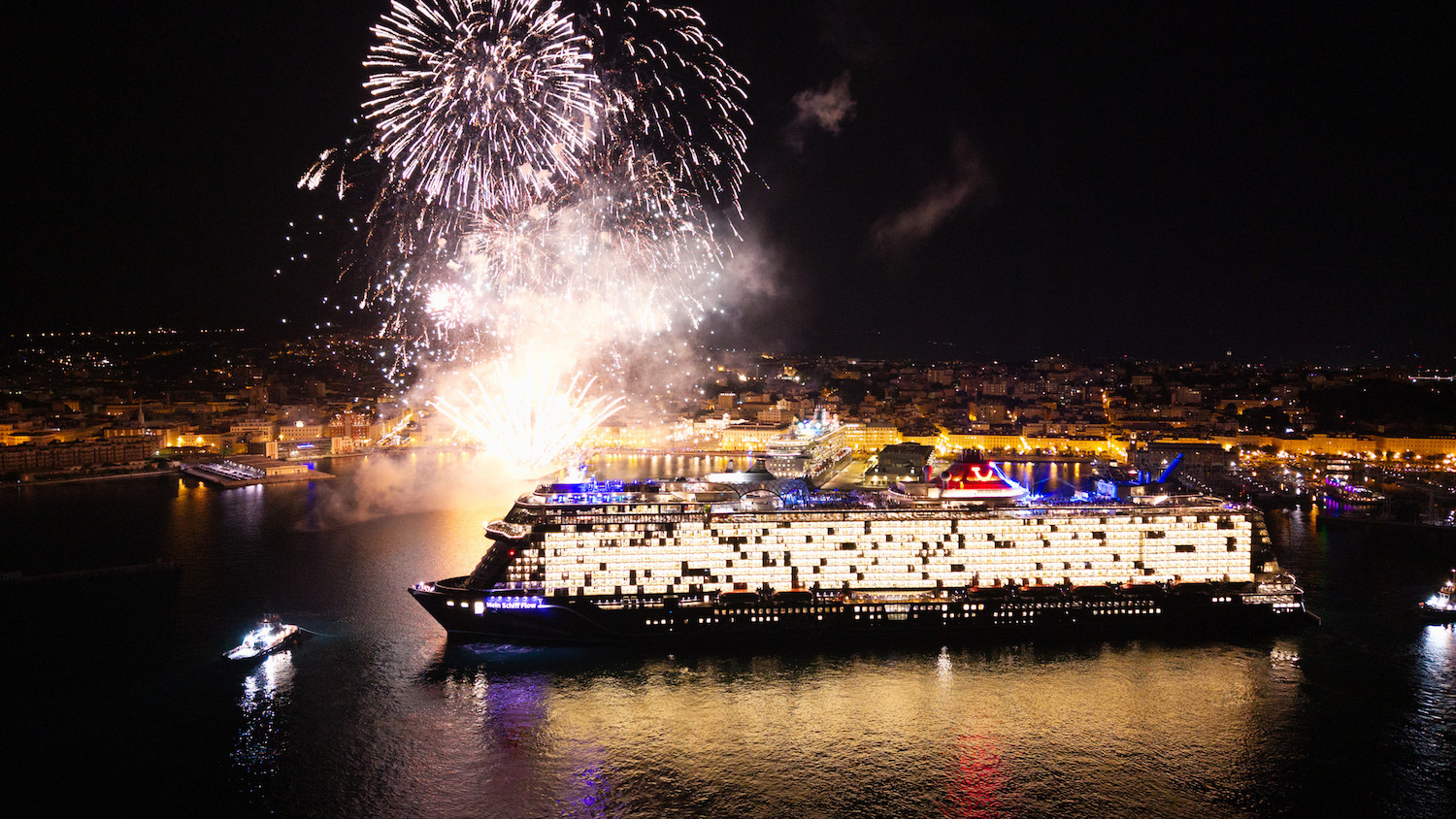 Die Taufe der Mein schiff Flow markierte gleich in mehrfacher Hinsicht eine Premiere: Erstmals in der Geschichte