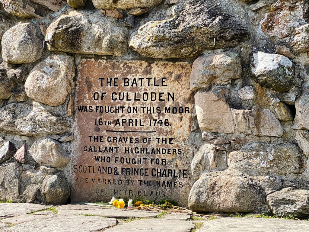 Das Schlachtfeld von Culloden.
