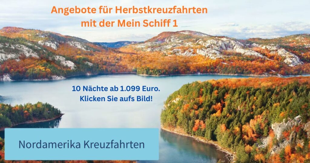 Last-Minute Kreuzfahrten im Herbst – die besten Schnäppchen