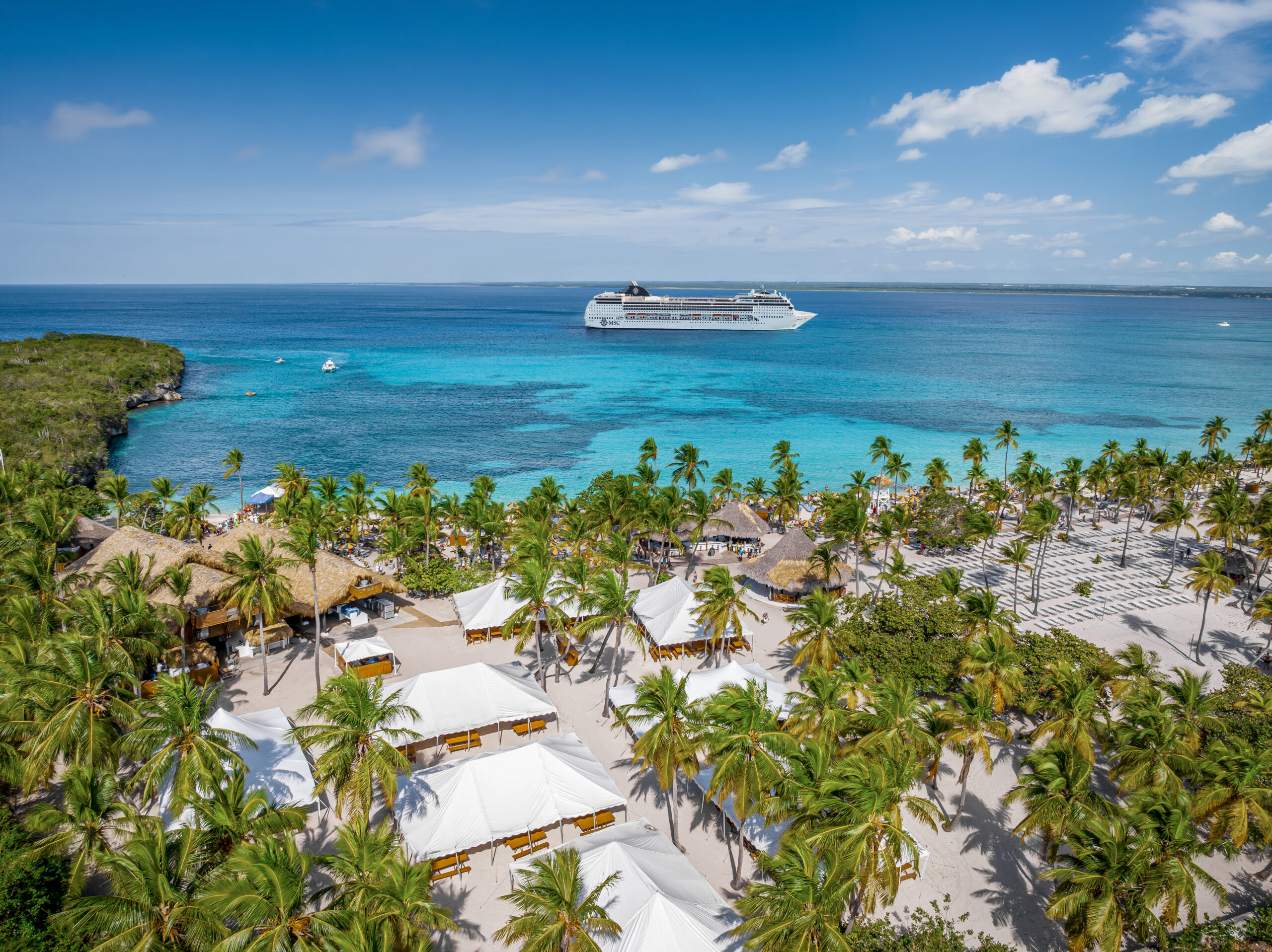 Catalina Sugar Beach – das ist der Name des neuen Reiseziels, das in Zusammenarbeit zwischen CTL Maritime, einer Tochtergesellschaft der MSC Group
