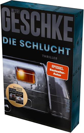 Buchkritik / Rezension "Die Schlucht", Linus Geschke, Piper Verlag. Fulminantes Finale der Donkerbloem-Trilogie, hervorragend & sehr spannend